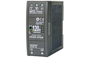 PWR-PS5RE Монтаж на DIN-рейку