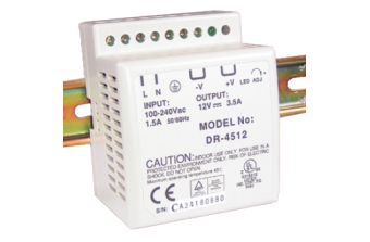 PWR-4505 Монтаж на DIN-рейку