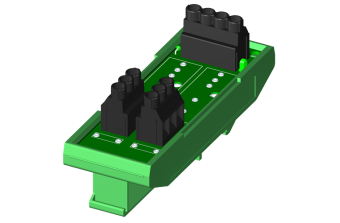 SCM7BP02-DIN Монтажная панель для нормализаторов