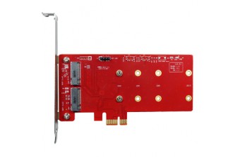 Интерфейсные платы Standard PCIe PCIe to dual M.2 module (ESPS-3201-C1)