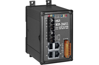 Промышленный Ethernet NSM-206FCS CR,   ICP DAS Co. Ltd. (Тайвань)