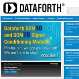 Обновлен вэб-сайт компании Dataforth